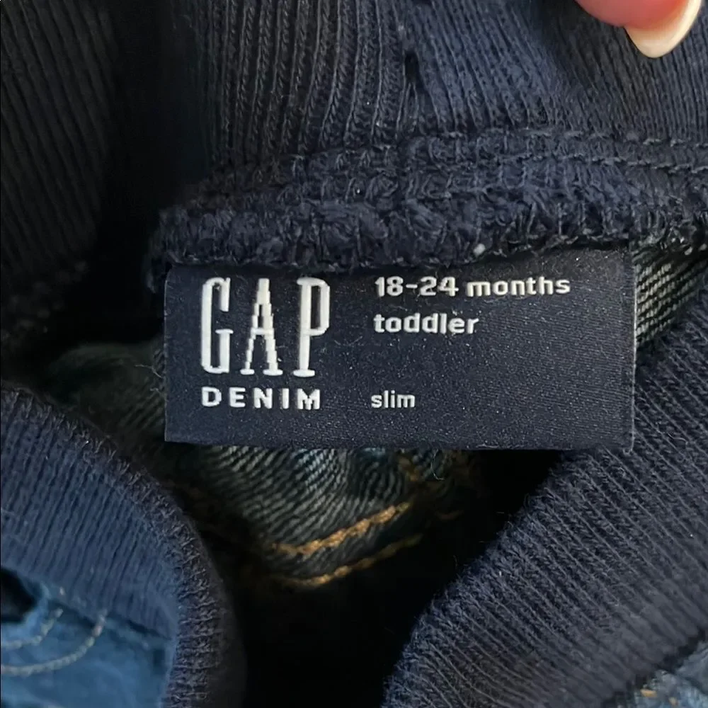 GAP Kids Dark Blue Jeans with Navy Waistband